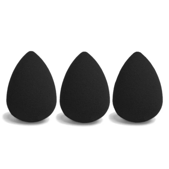 Blender Sponge Zestaw Czarnych Gąbeczek 3szt.