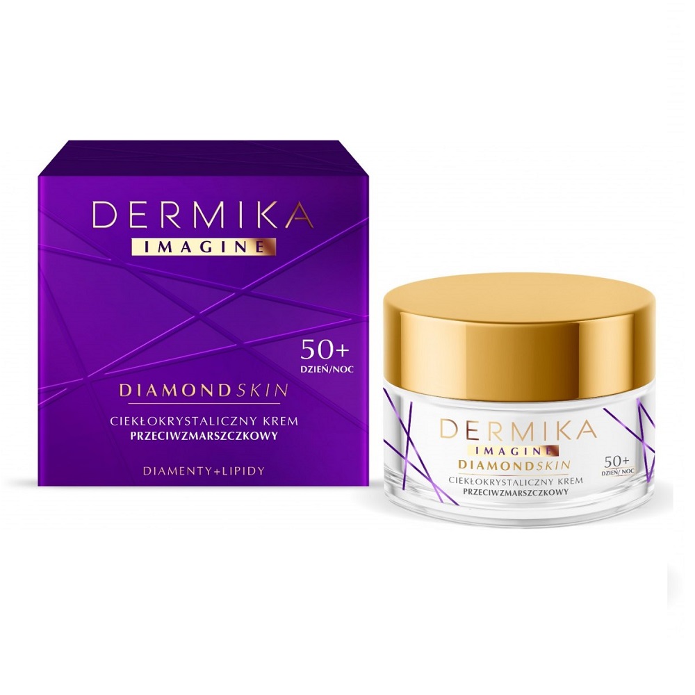 Imagine Diamond Skin Tekutý Kryštálový Krém Proti Vráskam 50+ 50ml