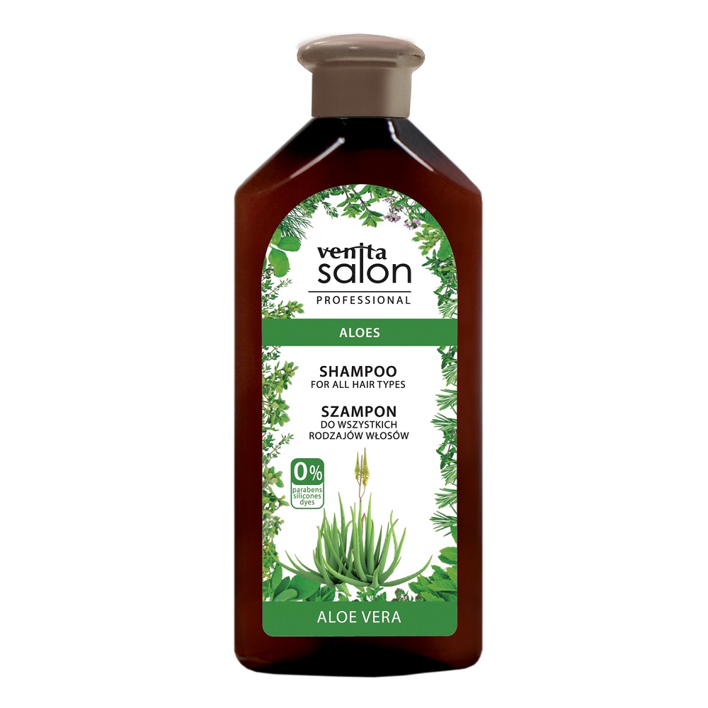 Profesionálny šAmpón Pre Všetky Typy Vlasov Bylinný šAmpón Aloe Vera 500ml