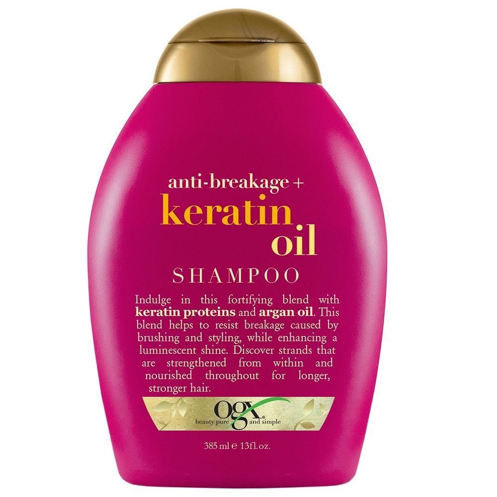 Anti-Breakage + Keratin Oil Shampoo Szampon Z Olejkiem Keratynowym Zapobiegający łAmaniu Włosów