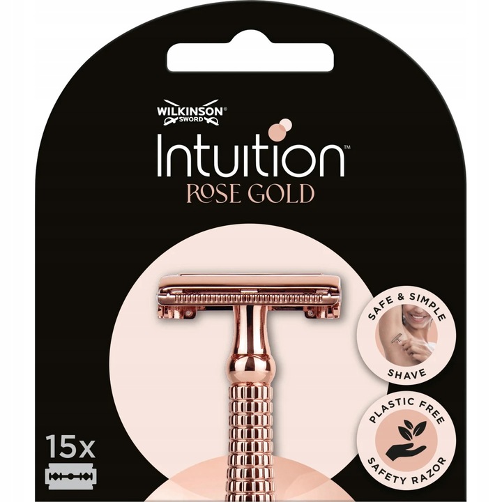 Wilkinson Sword Intuition Rose Gold 15 ks