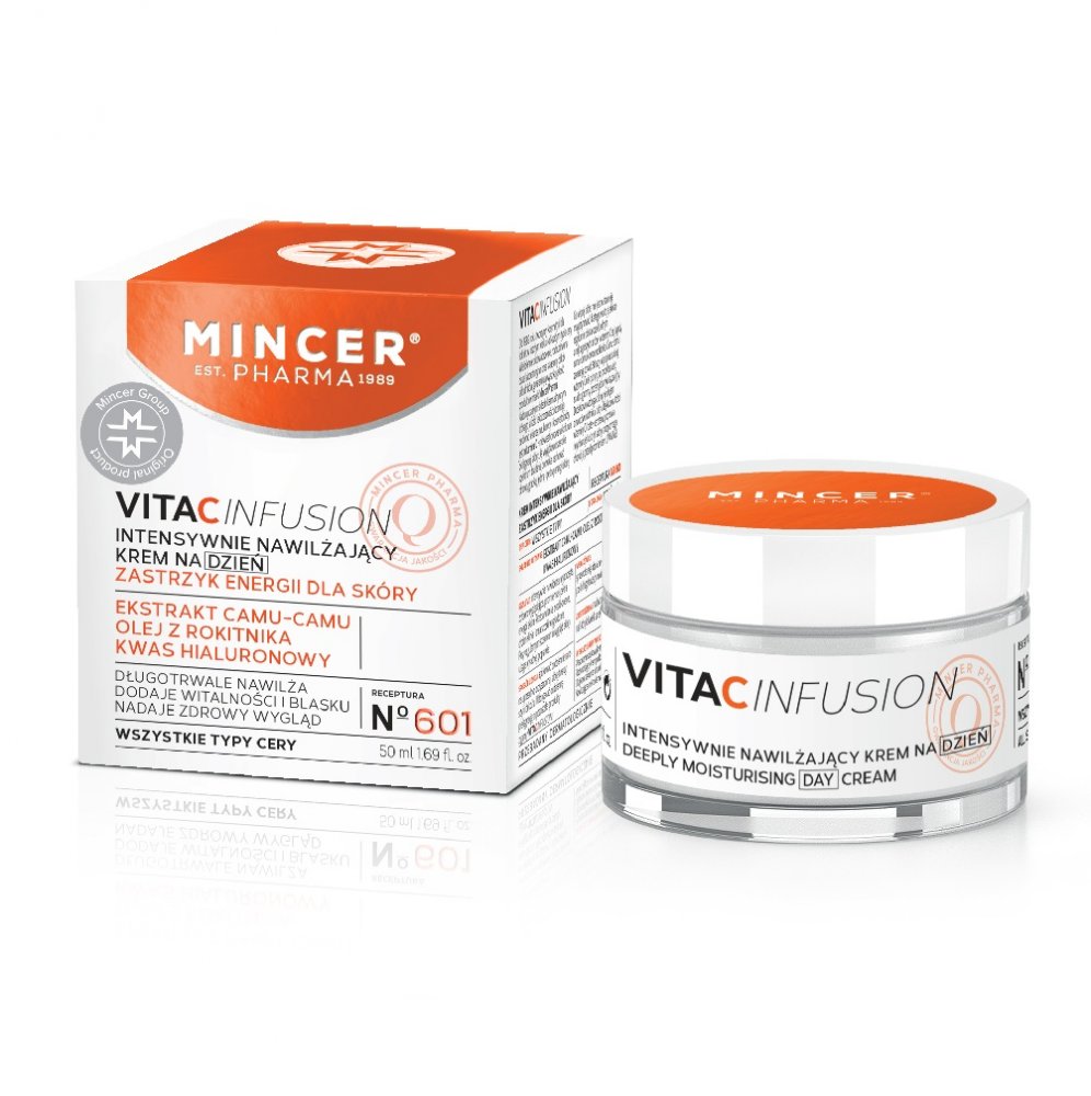 Vita C Infusion Intensywnie Nawilżający Krem Na Dzień No.601