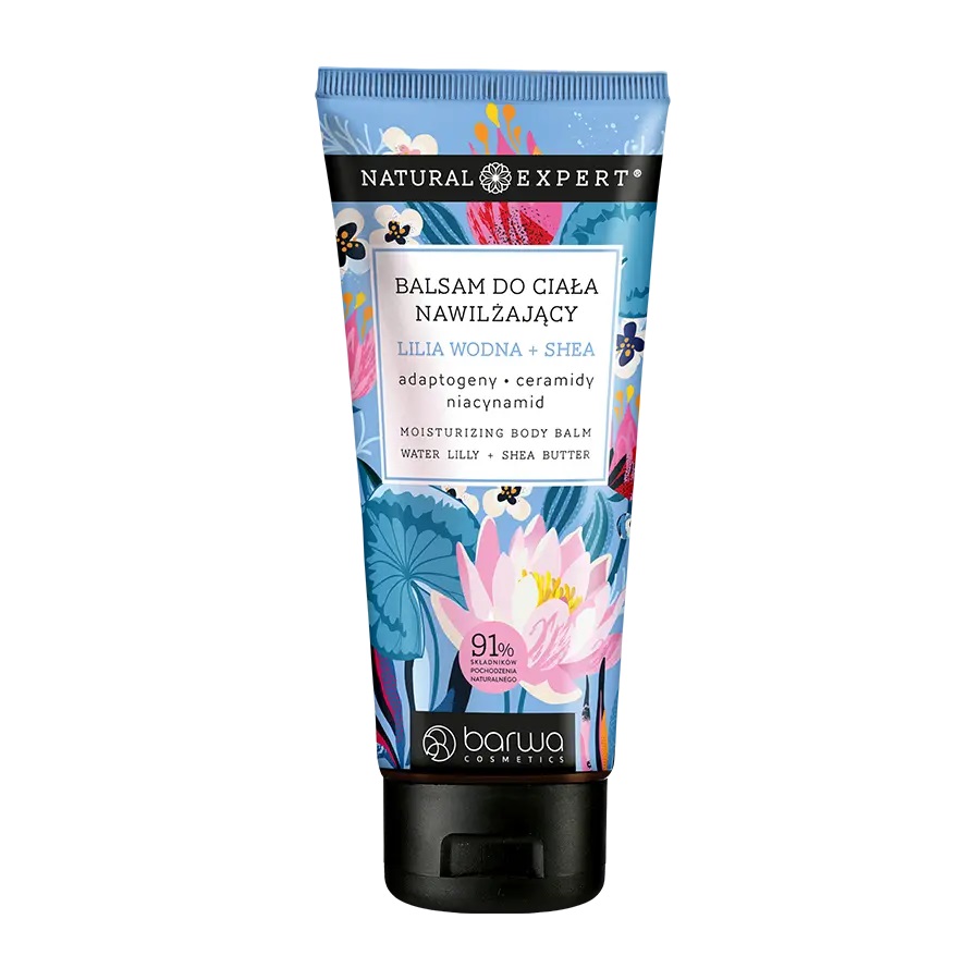 Barwa, Natural Expert hydratačné telové mlieko Vodná ľalia + bambucké maslo 200ml