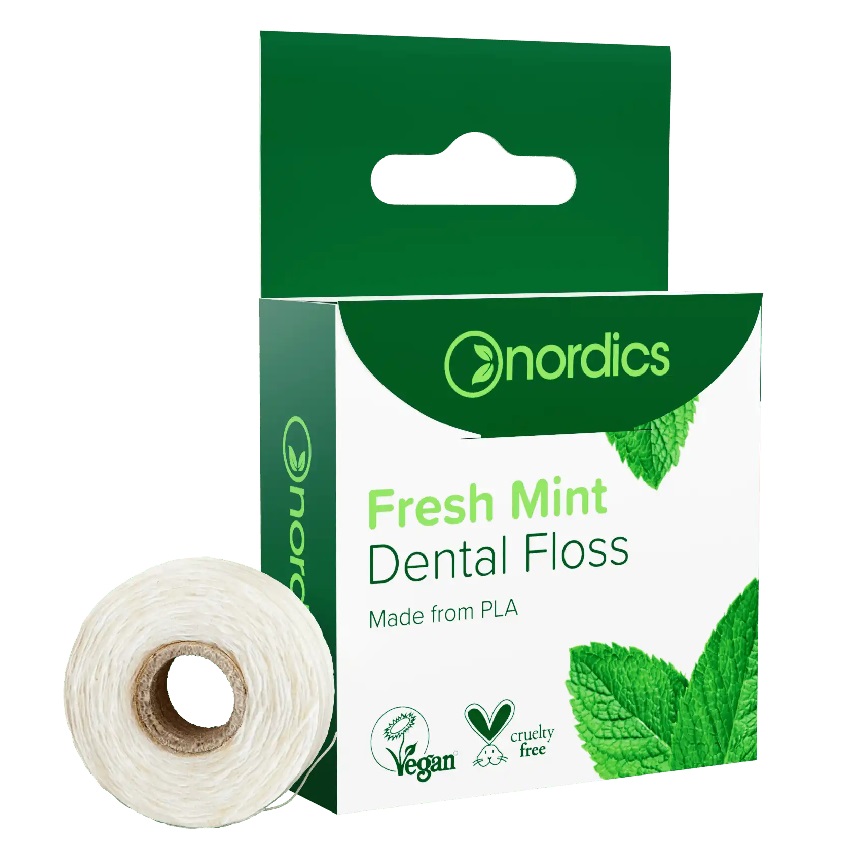 Zubná Niť Z Kukuričného šKrobu Fresh Menthol 50m