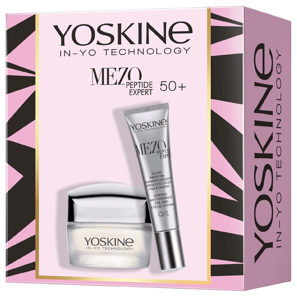 Yoskine Mezo Peptide Expert 50+ krém proti vráskam 50ml + krém na oči a očné viečka 15ml