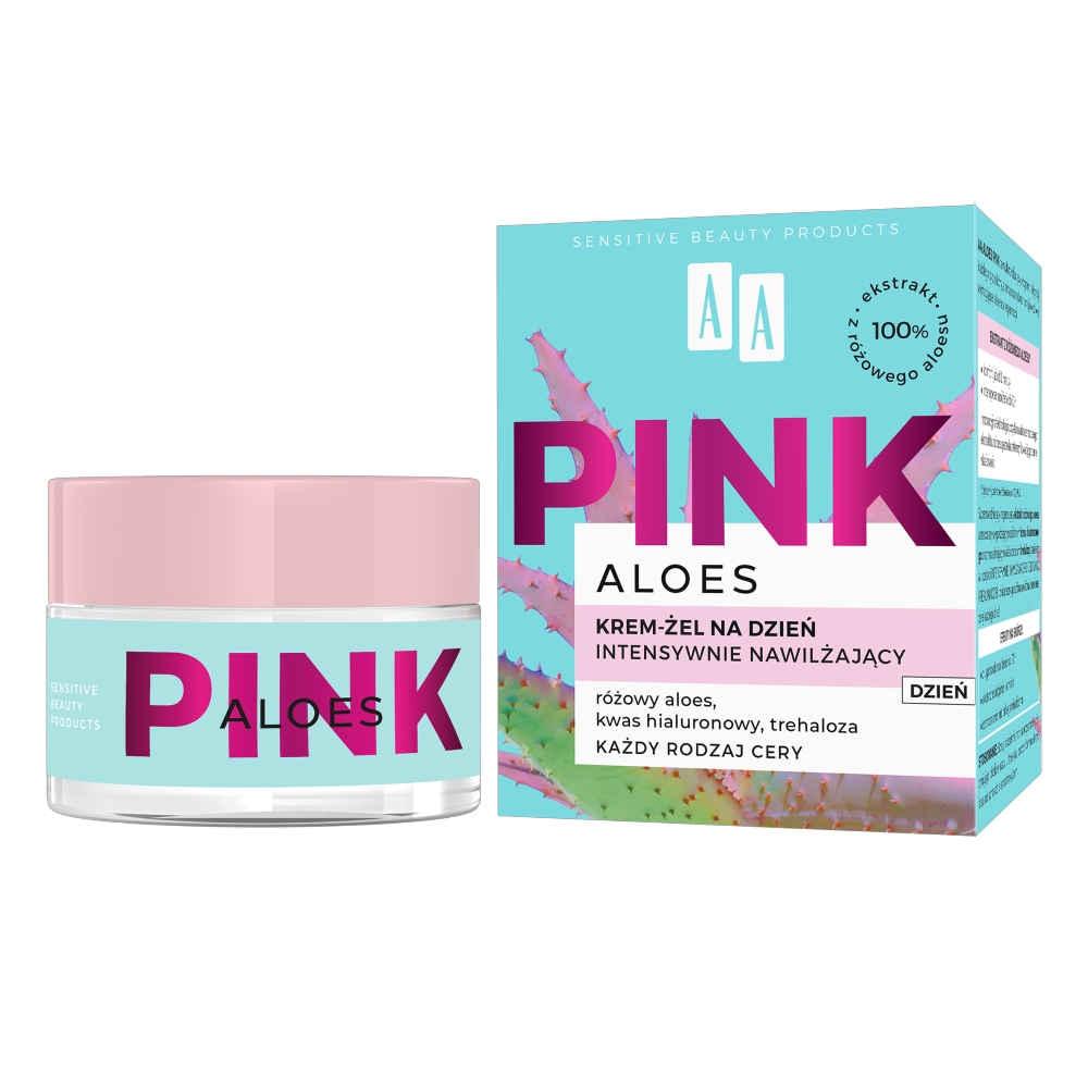 AA Aloe Pink hydratačný gél denný krém 50 ml