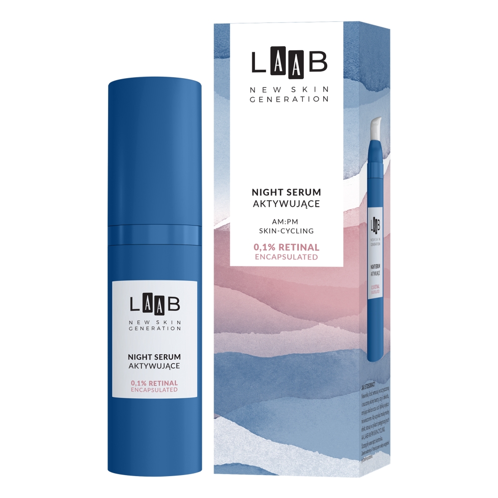 LAAB AM:PM Night Serum Aktywujące 0.1% Retinal Encapsulated