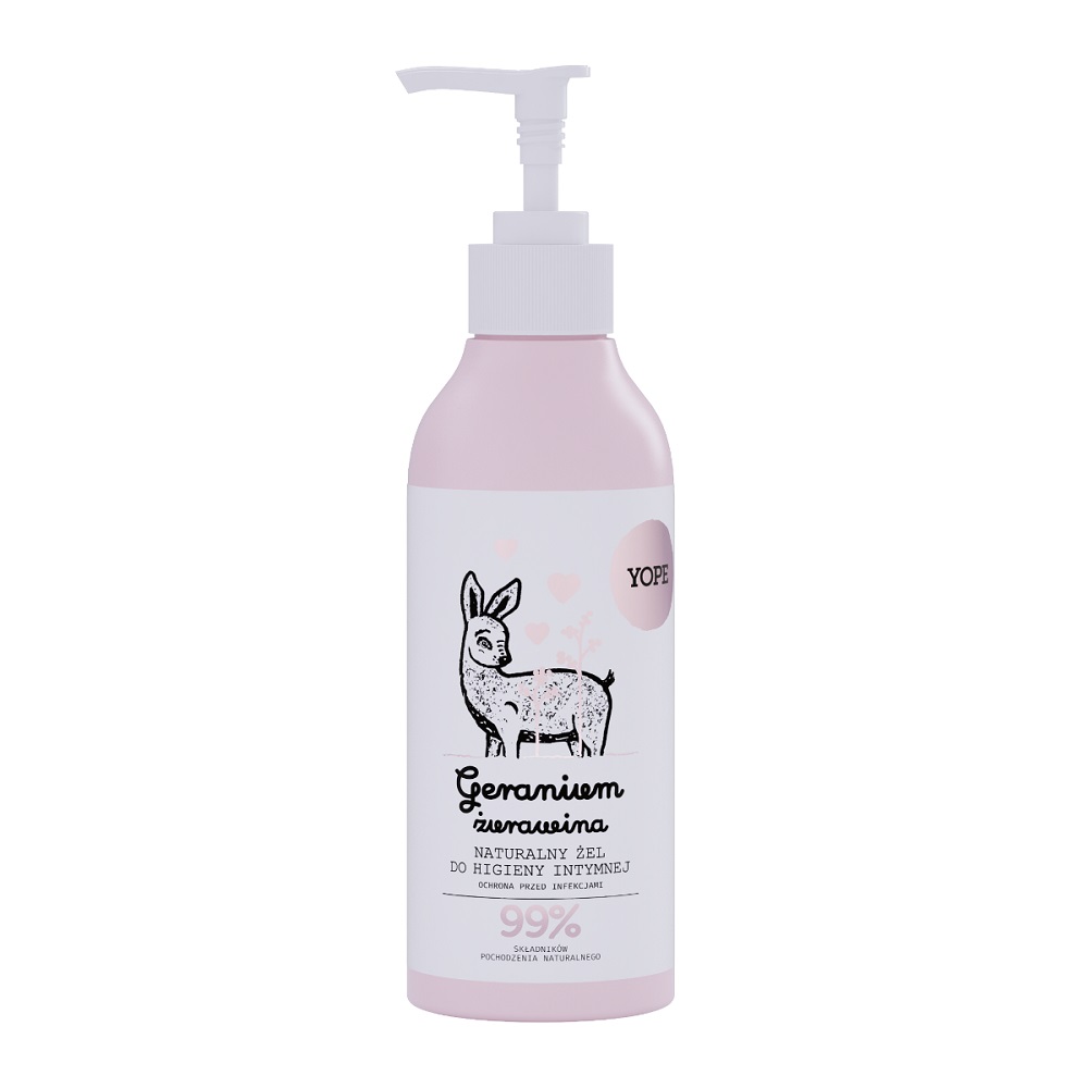 Naturalny żEl Do Higieny Intymnej Geranium I ŻUrawina