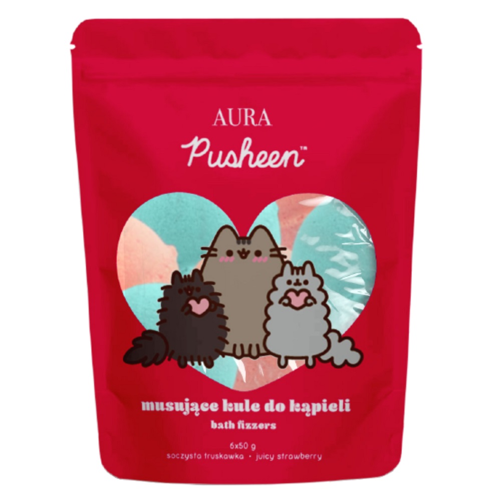 Bath Fizzers šUmivé Guľôčky Do Kúpeľa Juicy Strawberry 6x50g