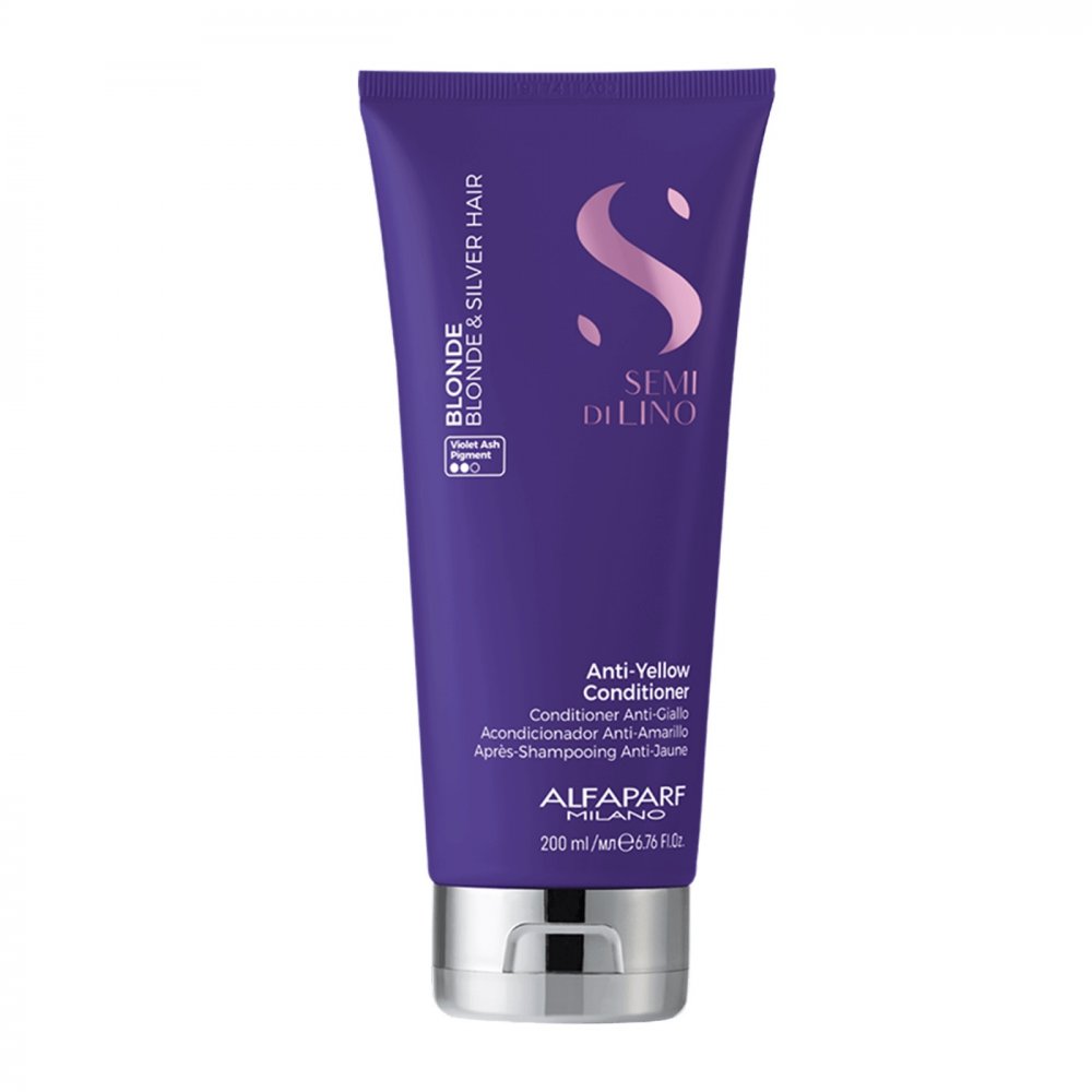Semi Di Lino Blonde Anti-Yellow Conditioner Pre Blond A Odfarbené Vlasy 200ml