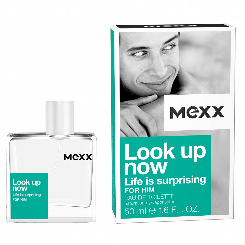 Mexx, Look Up Now For Him - toaletná voda v spreji 50 ml