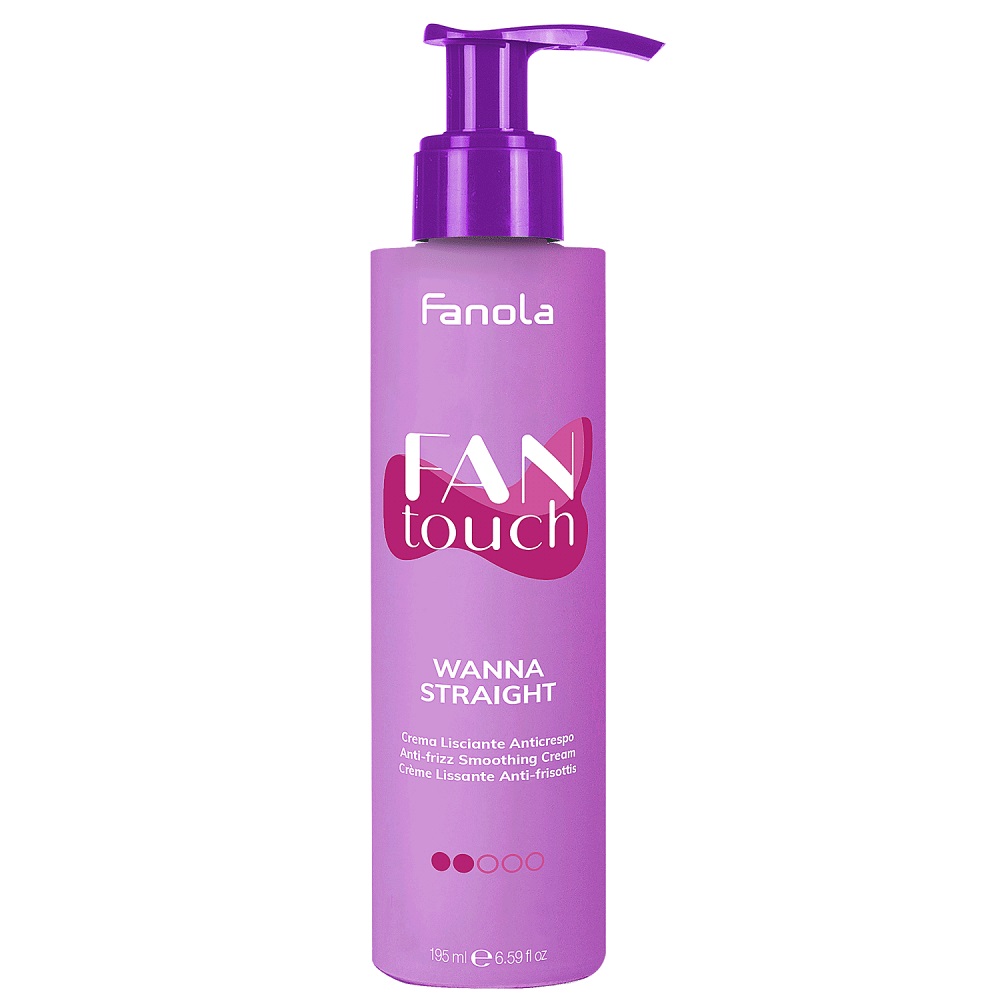 Fanola, FanTouch Wanna Straight vyhlazující krém proti krepatění 195 ml