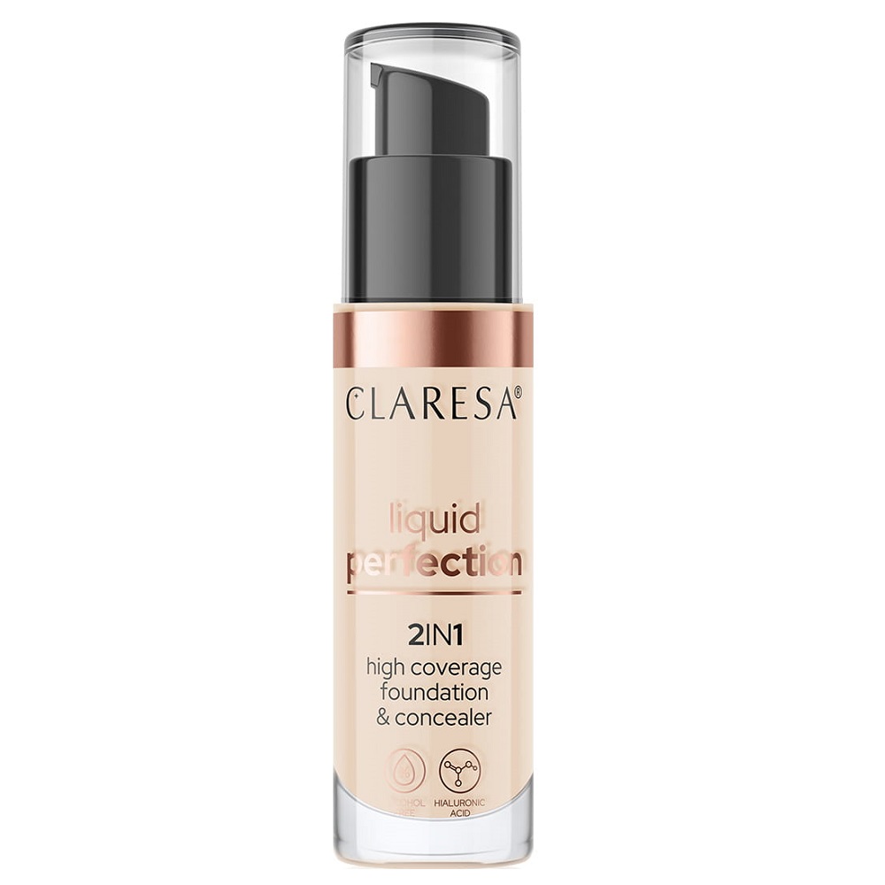 Liquid Perfection 2w1 Korektor I Podkład Kryjący 102 Warm Medium