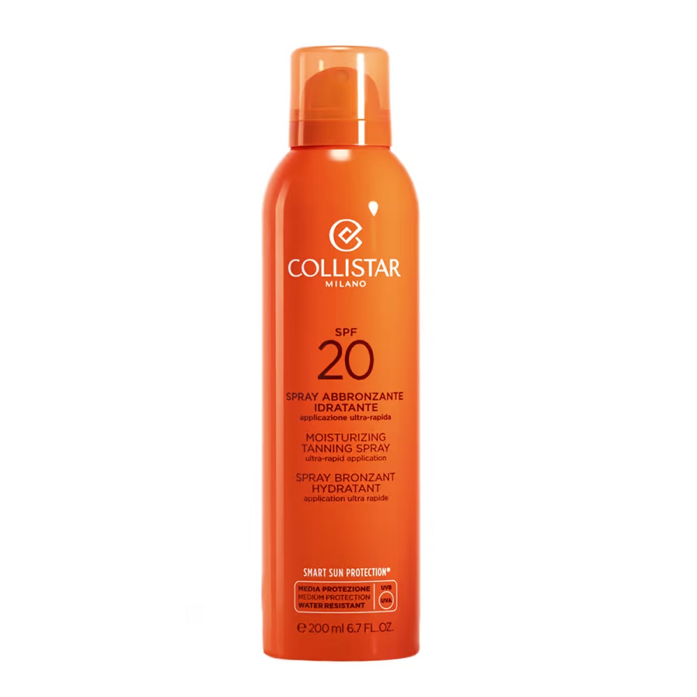 Collistar Speciale Abbronzatura Perfetta spray na opaľovanie pre všetky typy pokožky Moisturizing Tanning spray SPF20 200 ml