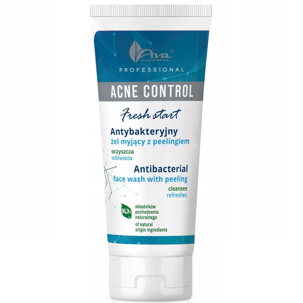 Acne Control Professional Antybakteryjny żEl Myjący Z Peelingiem