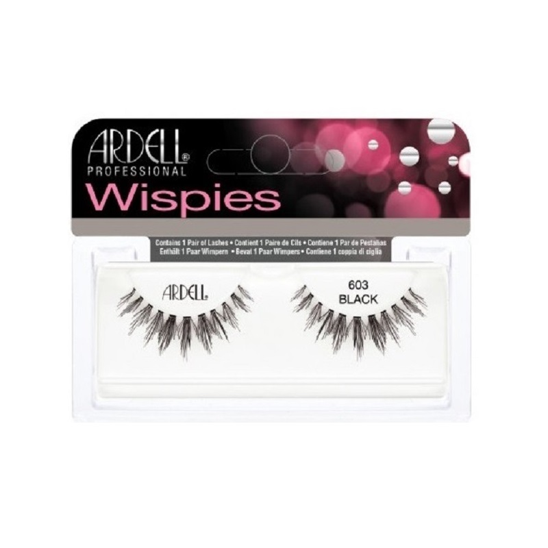 Wispies 603 Para Sztucznych Rzęs Black