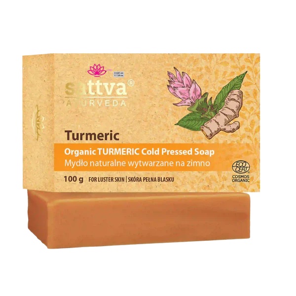 Organic Cold-Processed Turmeric Soap