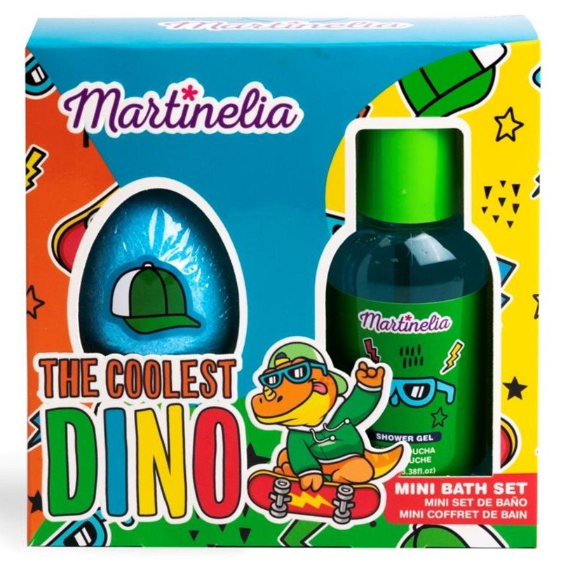 The Coolest Dino Sada Guľôčok Do Kúpeľa 70g + Sprchový Gél 100ml