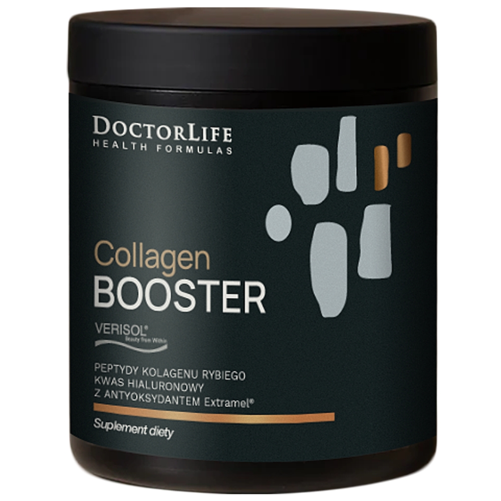 Collagen Booster Peptydy Kolagenu Rybiego + Kwas Hialuronowy Suplement Diety