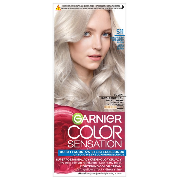 Color Sensation Superrozjaśniający Krem Koloryzujący S10 Srebrzysty Blond 3