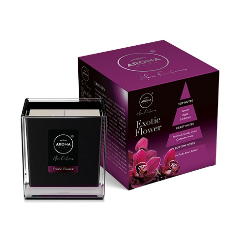 Black Series Candle 155g Vonná Sviečka Black Series Exotic Flower 155 G