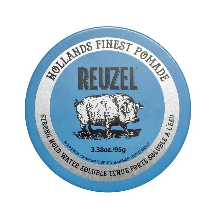 Hollands Finest Blue Pomade Mocno Utrwalająca Pomada Na Bazie Wody 2