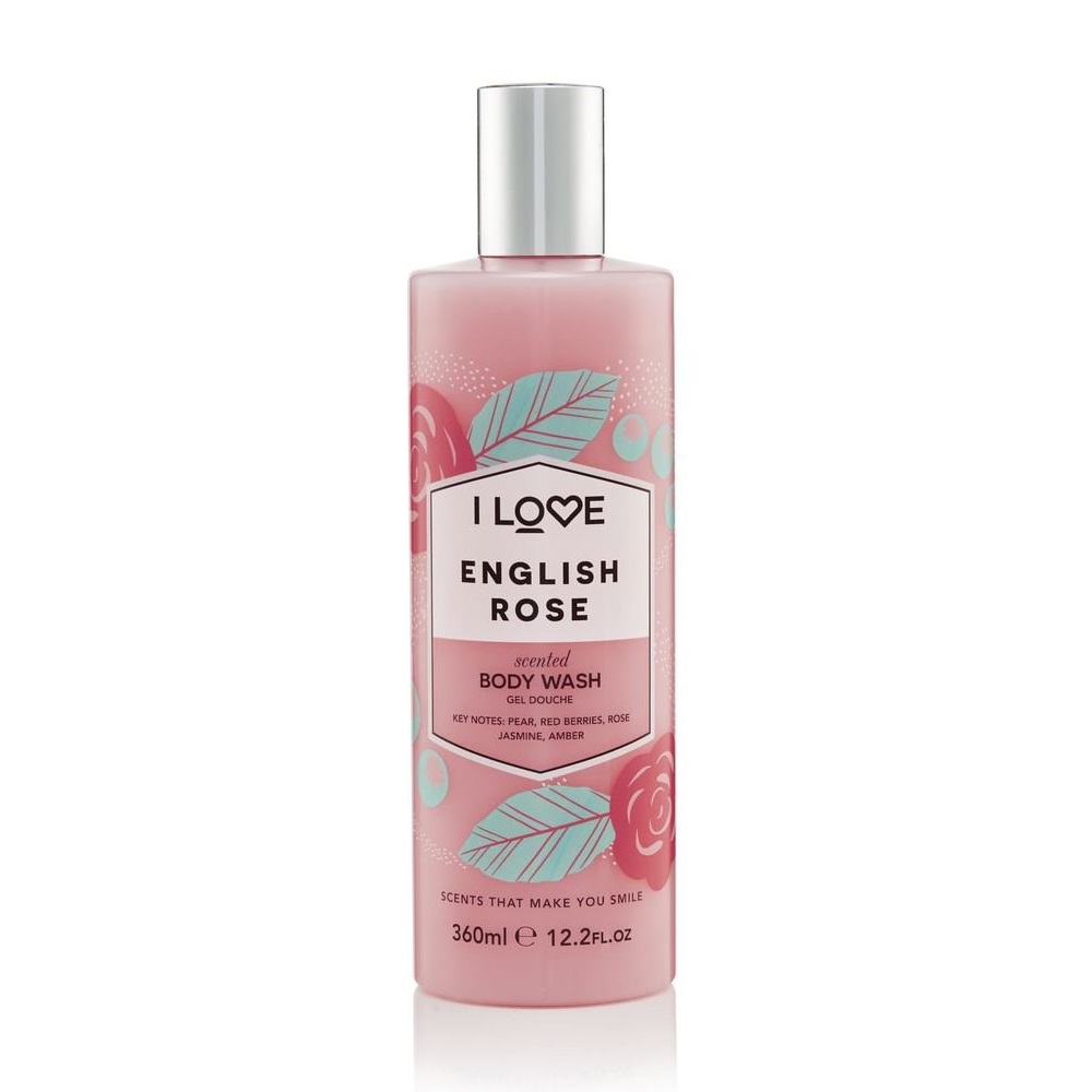 Voňavý Sprchový Gél A Gél Do Kúpeľa English Rose 360ml
