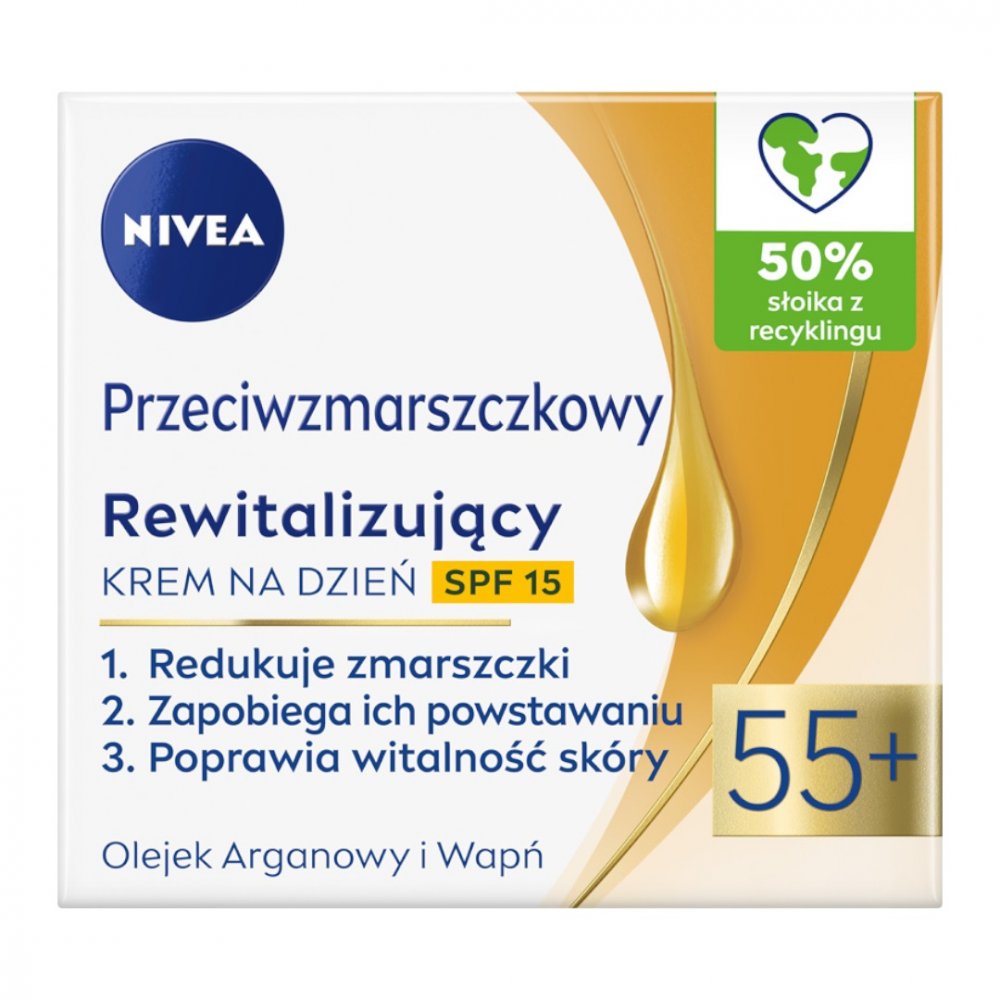 Denní Krém Proti Vráskám + Revitalizační Krém SPF15 55+