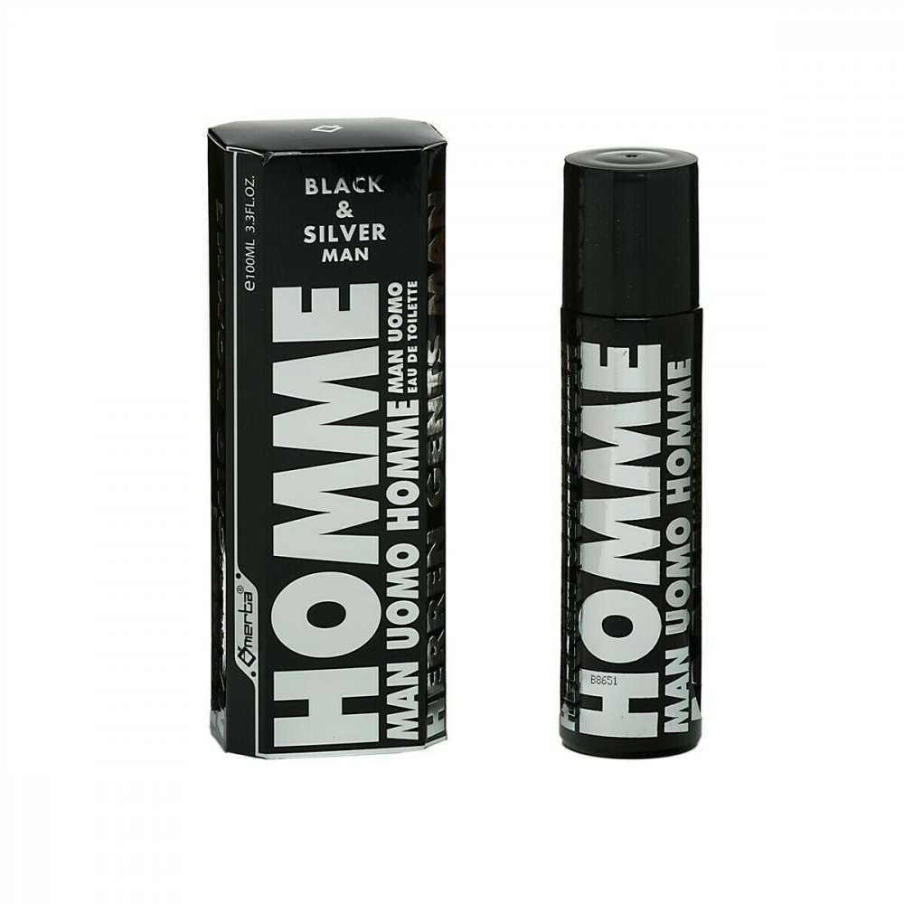 Black & Silver Man Woda Toaletowa Spray