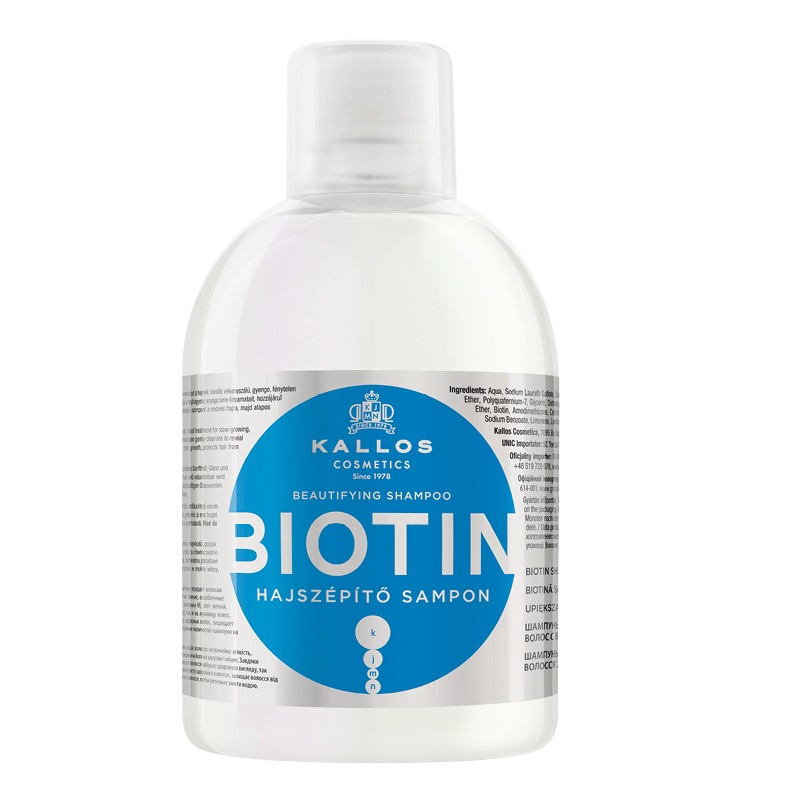 KJMN Biotin Beautifying Shampoo With Biotin 1000ml