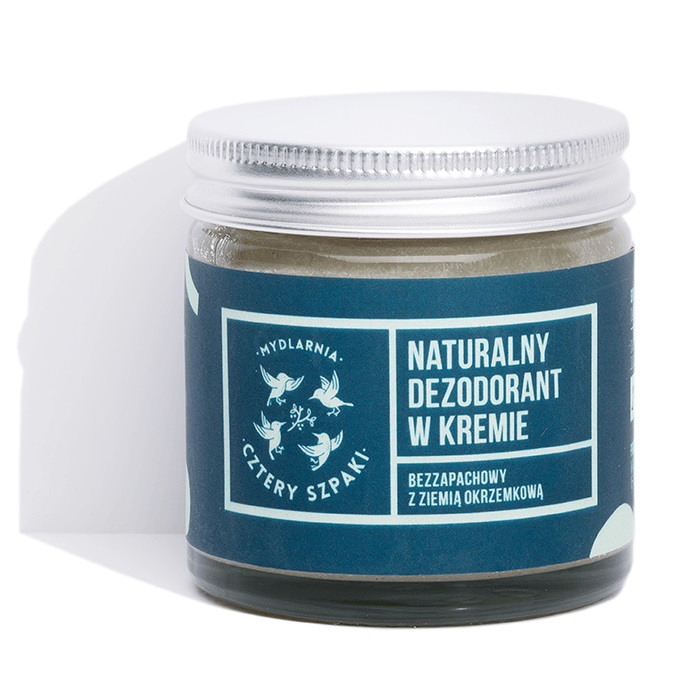 Prírodný Dezodorant V Kréme S Diatomitovou Zeminou Neparfumovaný 60ml