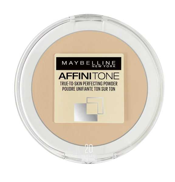Maybelline, Affinitone Pressed Powder 20 Golden Rose 9g