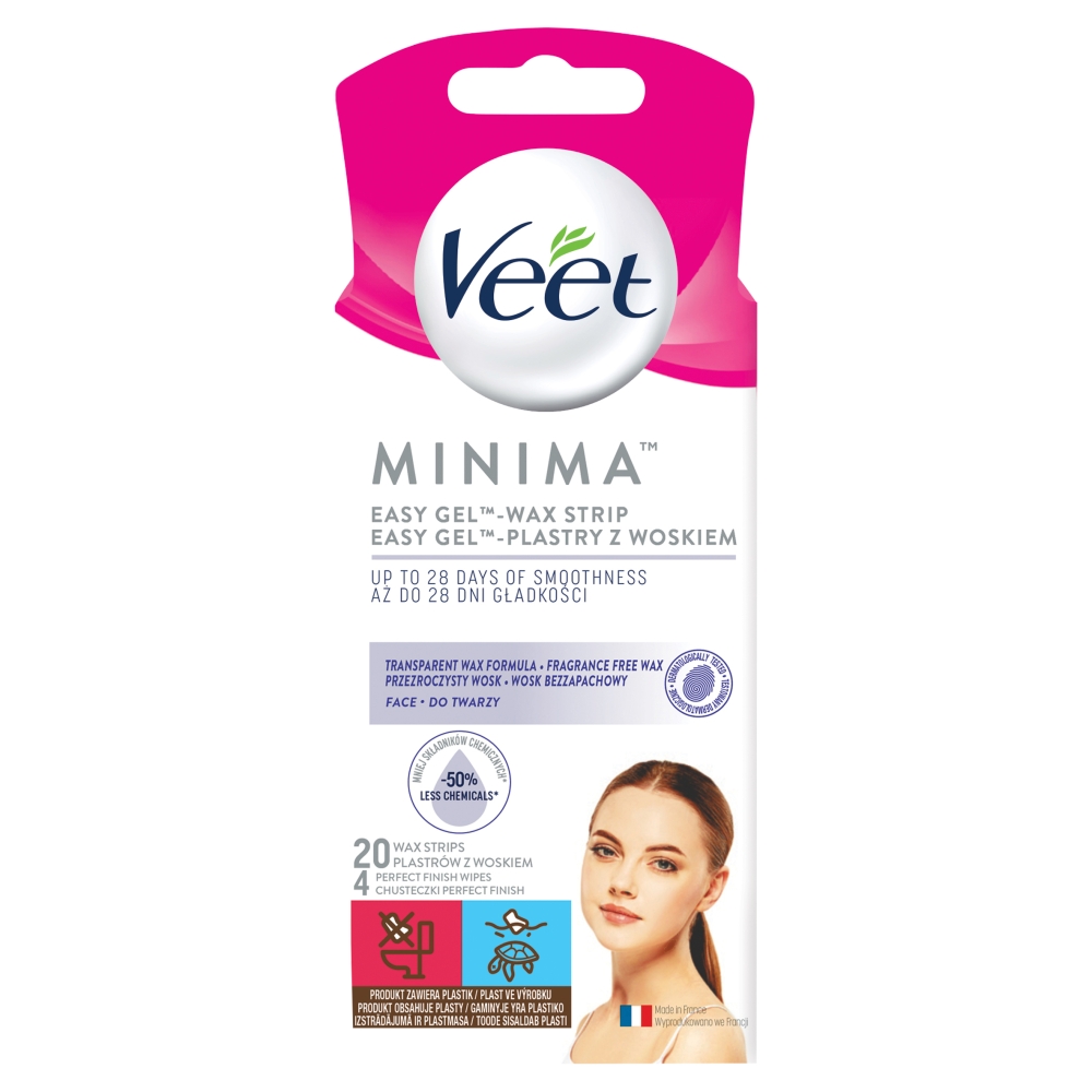 Náplasti Na Tvár Minima Easy-Gel 20ks