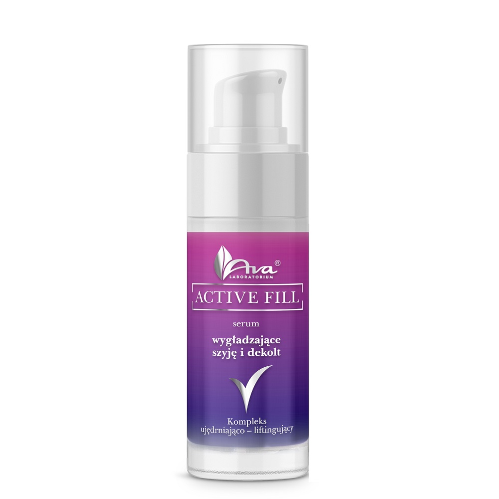 Ava Laboratorium, Active Fill sérum na vyhladenie krku a dekoltu 30 ml