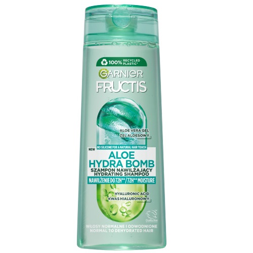 Fructis Aloe Hydra Bomb Szampon Nawilżający Do Włosów Normalnych I Odwodnionych