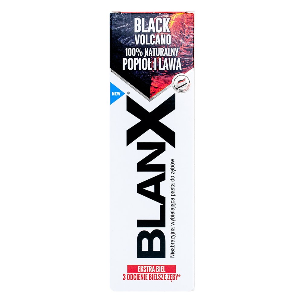 Black Volcano Bieliaca Zubná Pasta 75ml