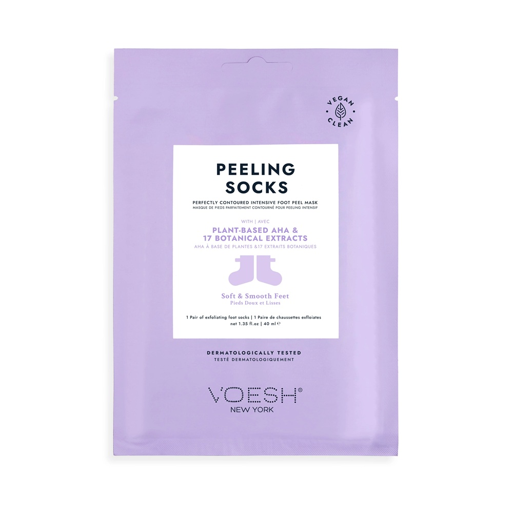 Peeling Socks Exfoliating Socks With Lavender Extract 1 Pair