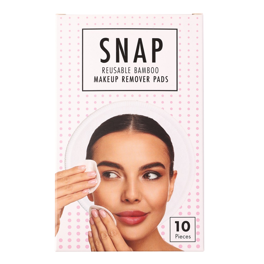 Snap Pads Bambusové Podložky Na Opakované Použitie 10ks