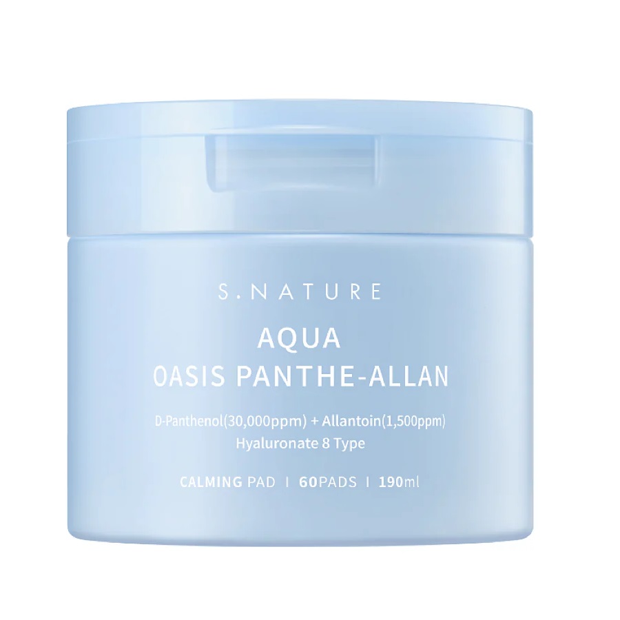 Aqua Oasis Panthe-Allan Calming Pad łAgodzące Płatki Do Twarzy 60szt