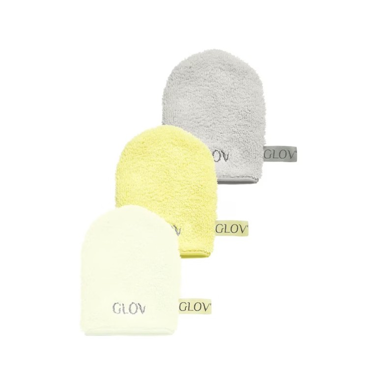 Water-Only Skin Zestaw Rękawiczek Do Demakijażu I Oczyszczania Twarzy Baby Banana 4szt + Silver Stone 4szt 3