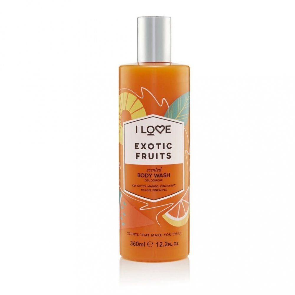 Voňavý Sprchový Gél A Gél Do Kúpeľa Exotic Fruits 360ml