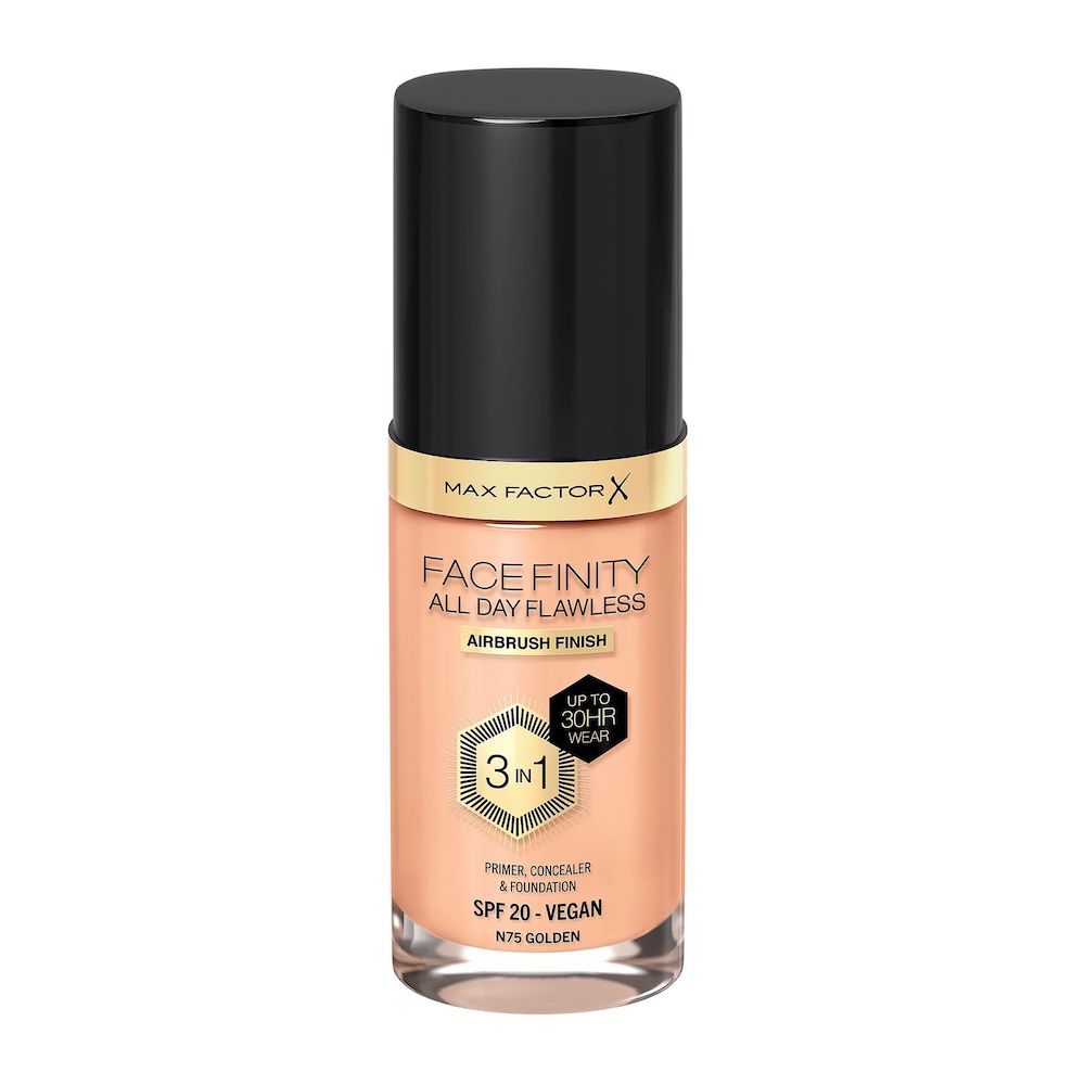Facefinity All Day Flawless 3w1 Kryjący Podkład W Płynie C40 Light Ivory 8
