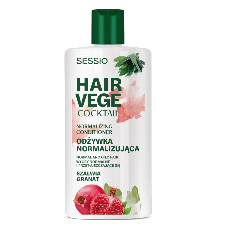 Hair Vege Cocktail Normalizujúci Kondicionér Na Vlasy ŠAlvia A Granátové Jablko 300g