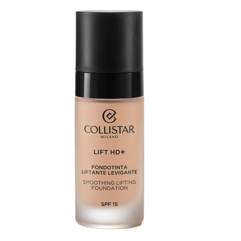 Collistar, Lift HD+ Vyhladzujúci liftingový podklad SPF15 vyhladzujúci a liftingový podklad na tvár 3N Natural 30ml