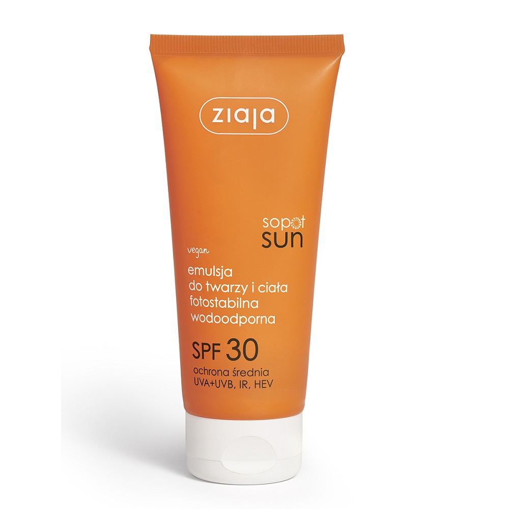 Sopot Opalovací Emulze Na Obličej A Tělo SPF30