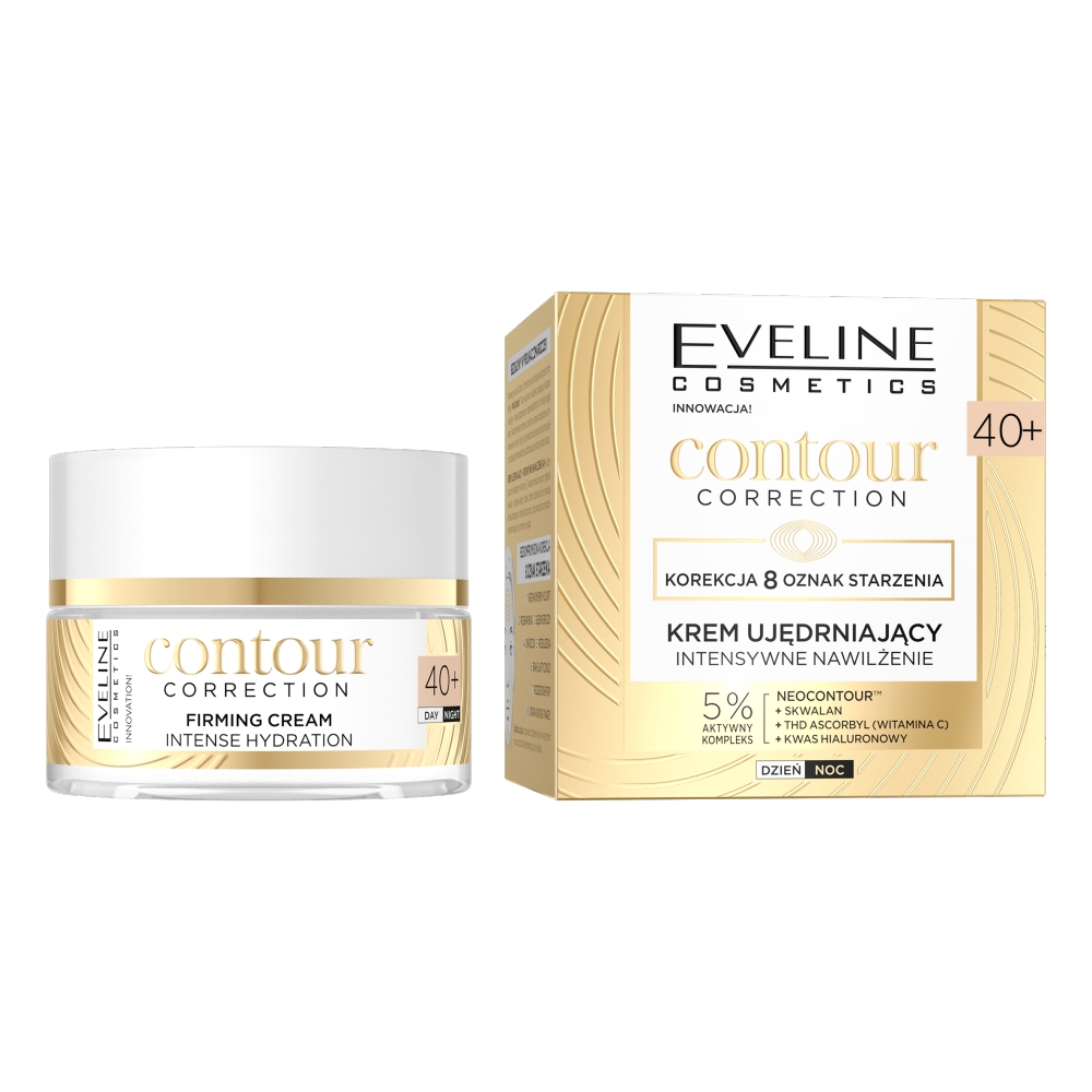 Eveline Cosmetics, Intenzívny hydratačný spevňujúci krém Contour Correction 40+ 50ml