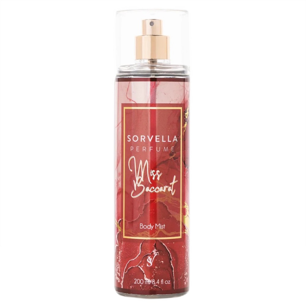 SORVELLA Miss Baccarat - Telová hmla, 200 ml