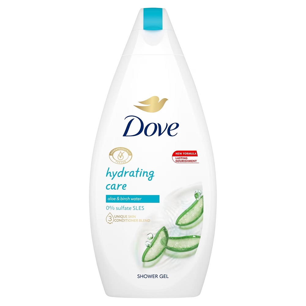 Dove Hydrating Care sprchovací gél 450 ml