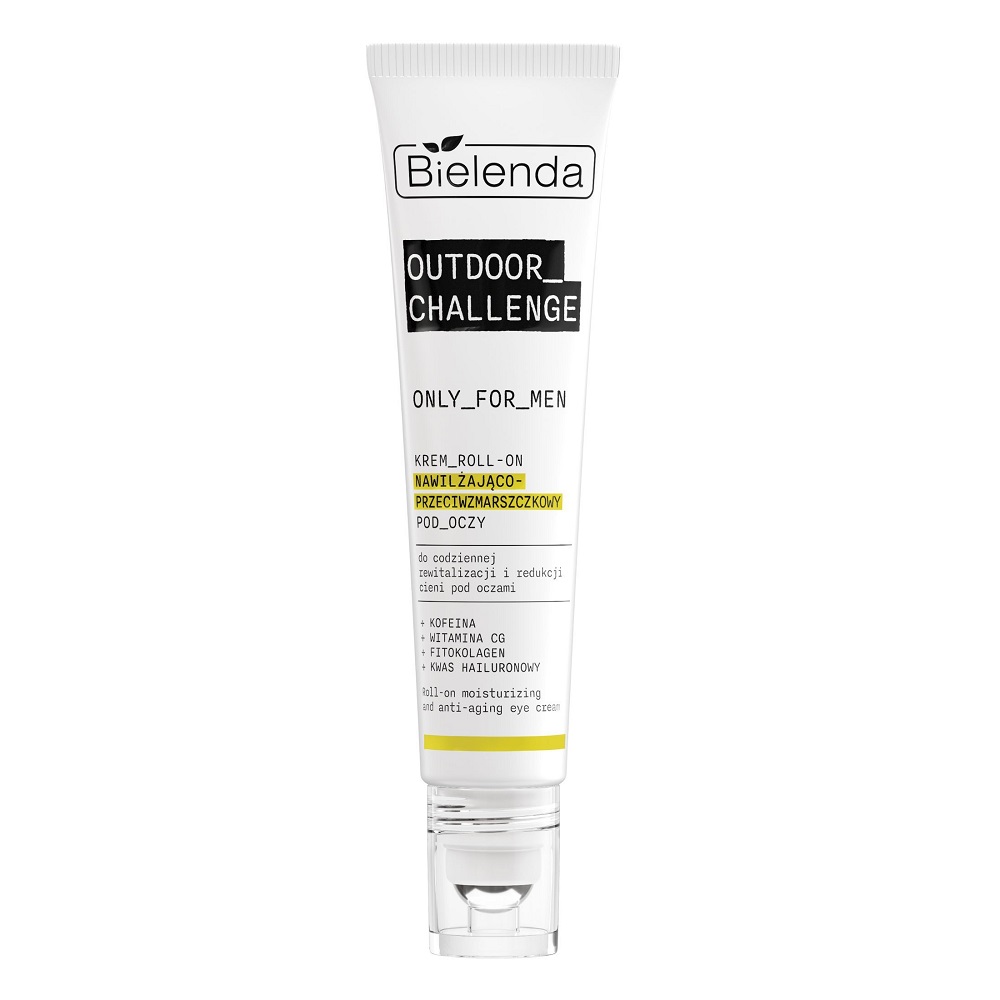 Bielenda Only For Men Outdoor Challenge hydratačný očný krém proti vráskam roll-on 15ml