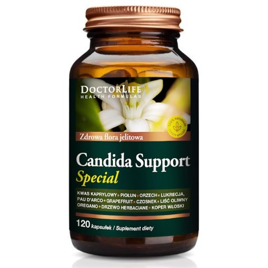 Candida Support Special Zdrowa Flora Jelitowa Suplement Diety 120 Kapsułek